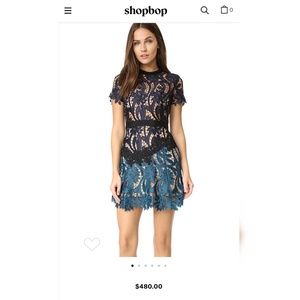 BRAND NEW Self Portrait Prairie Mini dress